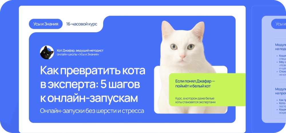 Презентация онлайн-курса